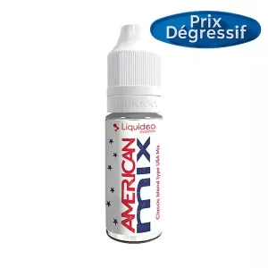 prix dégressif sur e-liquide liquideo american mix 10 ml